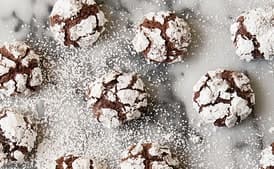 Melty Chocolate-Truffle Cookies