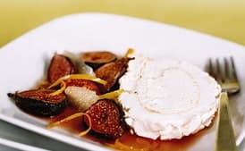 Meringue Roulade with Anise Cream