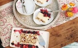 Meyer Lemon Semifreddo With Summer Berries