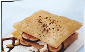 Millefeuille of Fresh Figs and Ricotta