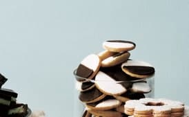 Mini Black-and-White Cookies