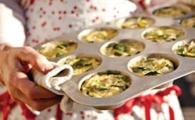 Mini Potato Leek Frittata