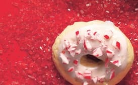 Minty Mini-Doughnuts