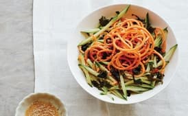 Miso-Carrot-Cucumber Salad