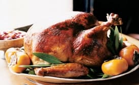 Miso-Rubbed Turkey with Turkey Gravy