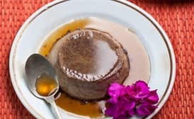Modern Mexican Chocolate Flan