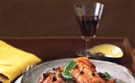 Monkfish with Ratatouille