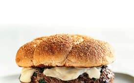 Moroccan-Spiced Lamb Burgers with Beet, Red Onion, and Orange Salsa