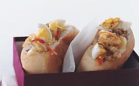 Moroccan-Style Potato and Egg Sandwiches