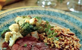 Muscovy Duck Breasts with Pomegranate-Wine Sauce