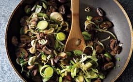 Mushroom And Leek Sauté