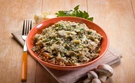 Mushroom Barley Risotto