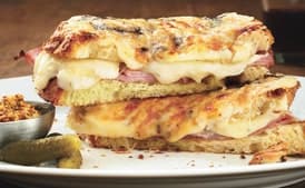 Mushroom Croque-Monsieur