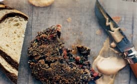 Mushroom Kasha Burgers with Chipotle Mayonnaise