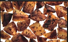 Mustard and Coriander Roasted Potatoes