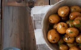 New Potatoes with Dill Butter