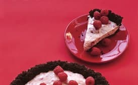 No-Bake Chocolate Raspberry Cream Pie