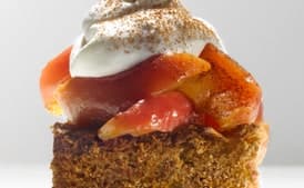 Oat Shortcakes with Sautéed Apples, Cinnamon, and Whipped Cream