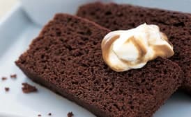 Old-Fashioned Gingerbread with Molasses Whipped Cream