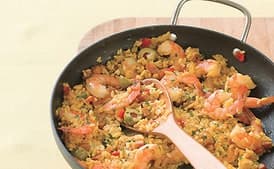 One-Hour Shrimp Paella