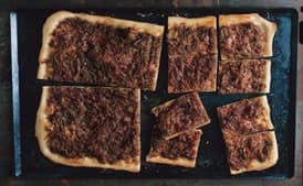 Onion Tart with Mustard and Fennel