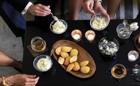 Orange-Blossom-Honey Madeleines