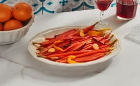 Orange-Ginger Pickled Baby Carrots
