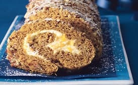 Orange-Pumpkin Roulade