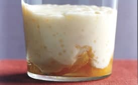 Orange Tapioca Pudding