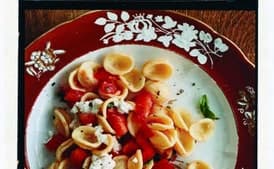 Orecchiette with Salsa Cruda and Ricotta
