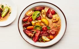 Oregano-Marinated Tomato Salad