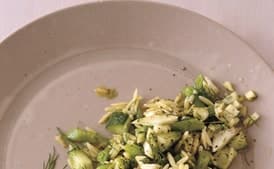 Orzo, Green Bean, and Fennel Salad with Dill Pesto