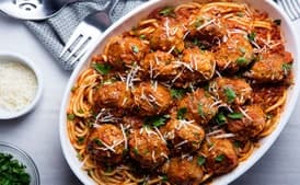 Our Favorite Spaghetti and Meatballs