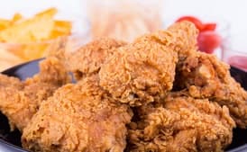 Oven-Fried Chicken with a Corn Flake Crust