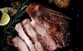 Pan-Seared Pork Blade Chop