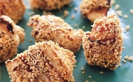 Pancetta- and Sesame-Coated Turnips