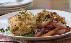 Panko- and Mustard-Crusted Rabbit