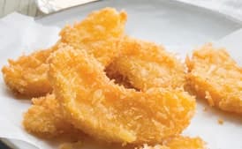 Panko-Fried Peaches