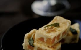 Parmesan Custard Tart with Butternut Squash