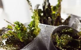 Parmesan Pepper Curly Kale Chips