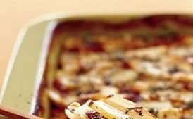 Parsnip and Hazelnut Gratin with Bacon