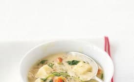 Parsnip, Yam, and Watercress Chowder