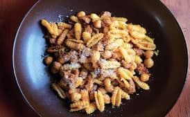 Pasta with Chorizo and Chickpeas