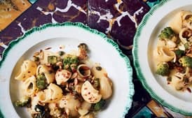 Pasta with Roasted Romanesco and Capers