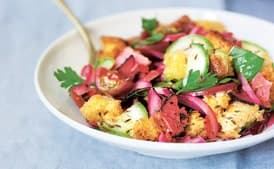 Pastrami and Rye Panzanella