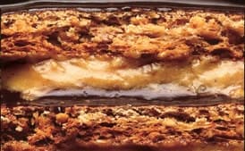 Peanut Dacquoise with Peanut Butter Mousse