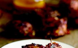 Pecan-Crusted Pork Tenderloin Pinwheels with Carolina Mustard Sauce