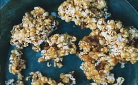 Pecan Praline Popcorn Treats