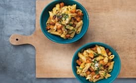 Penne with Roasted Butternut Squash