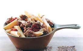 Penne with Sausage and Tomato Sauce
